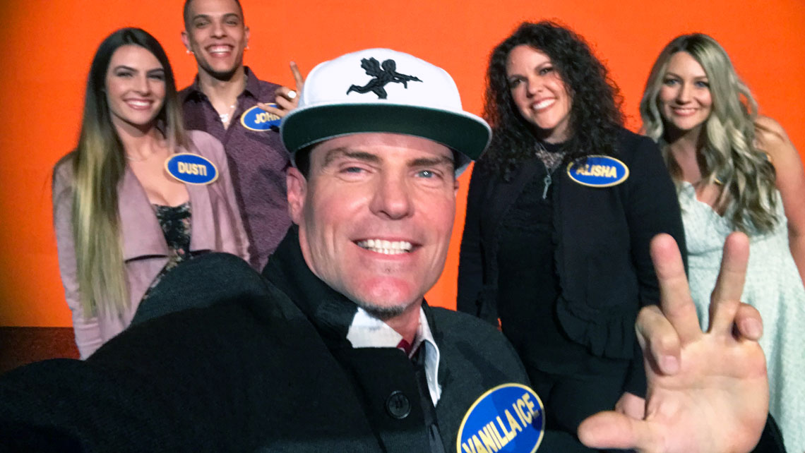 Vanilla Ice on Celebrity Family Feud