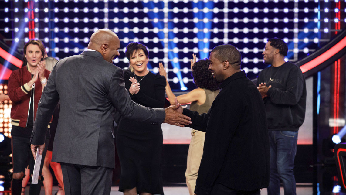 Kanye West on Celebrity Family Feud