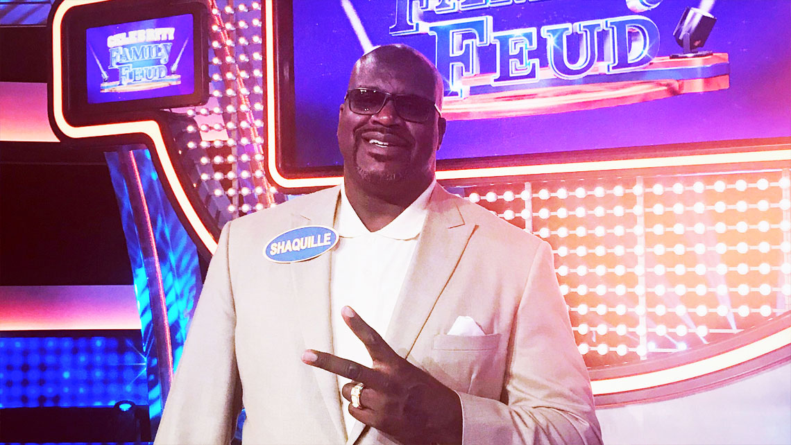 Shaq on Celebrity Family Feud