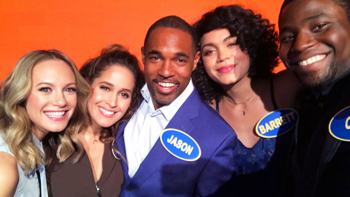 The Cast of Station 19 on Celebrity Family Feud