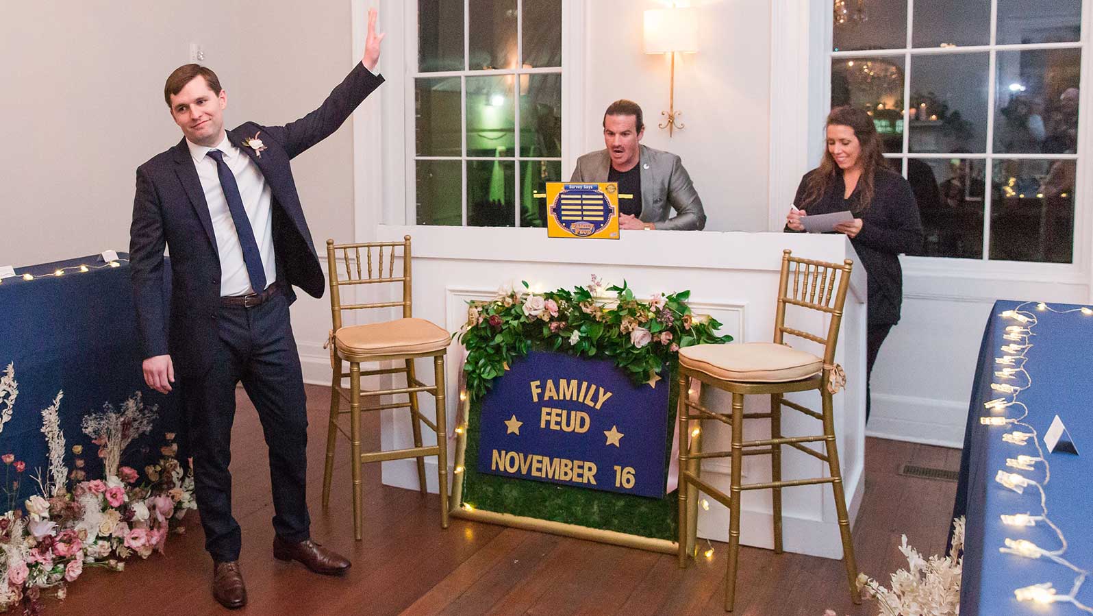 Family Feud wedding