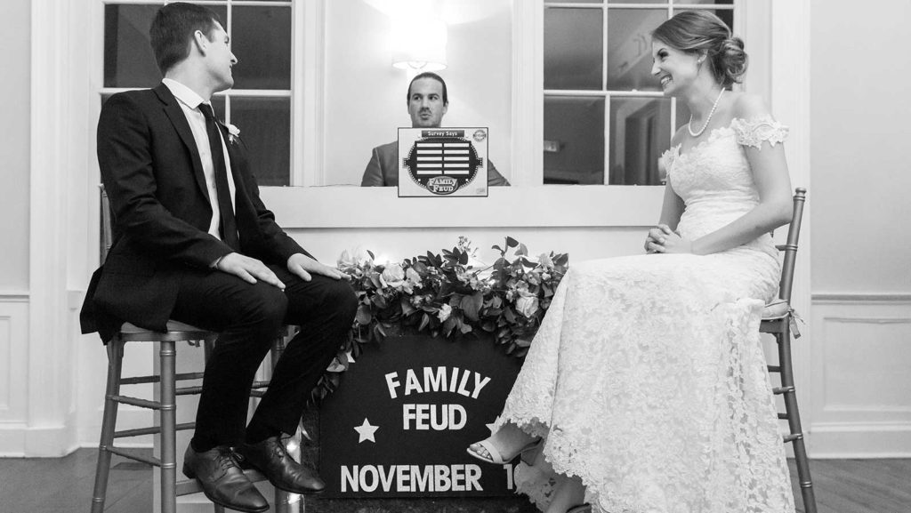 Family Feud wedding