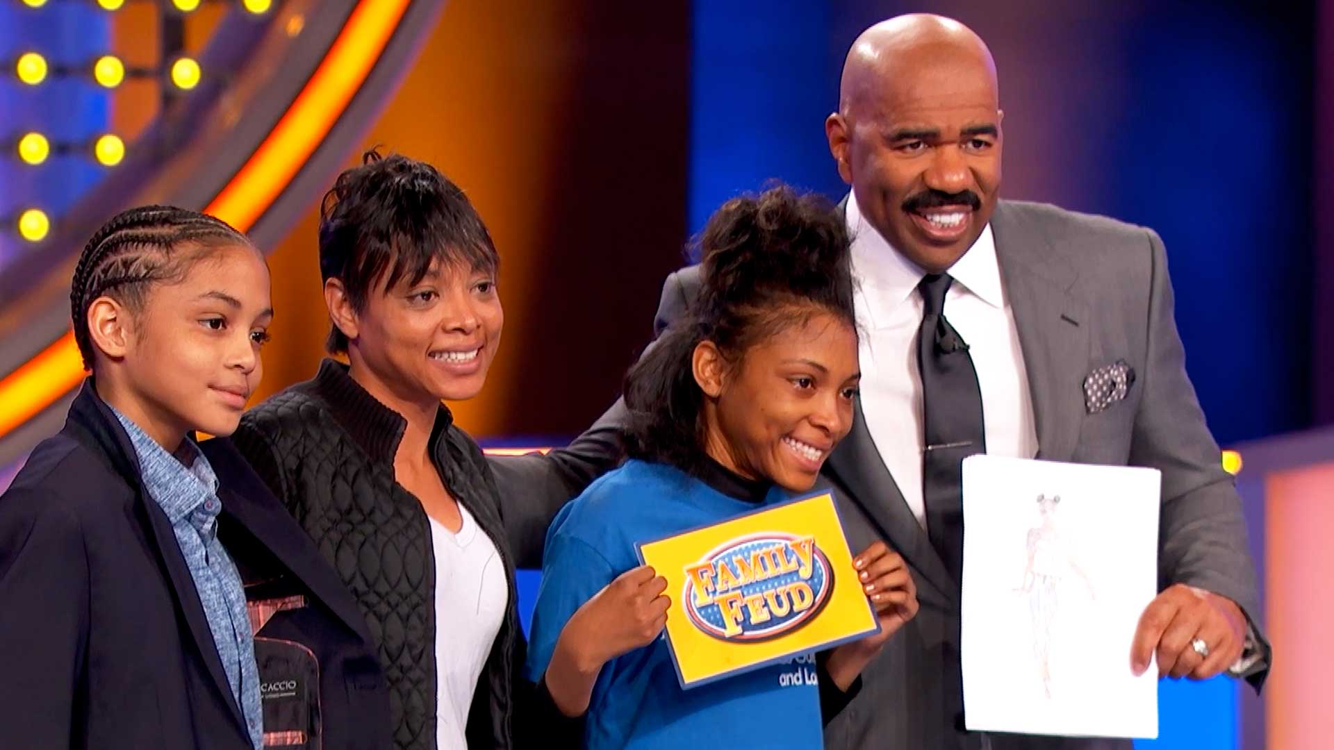 Make-A-Wish recipient India Brooks joins Feud for the day!