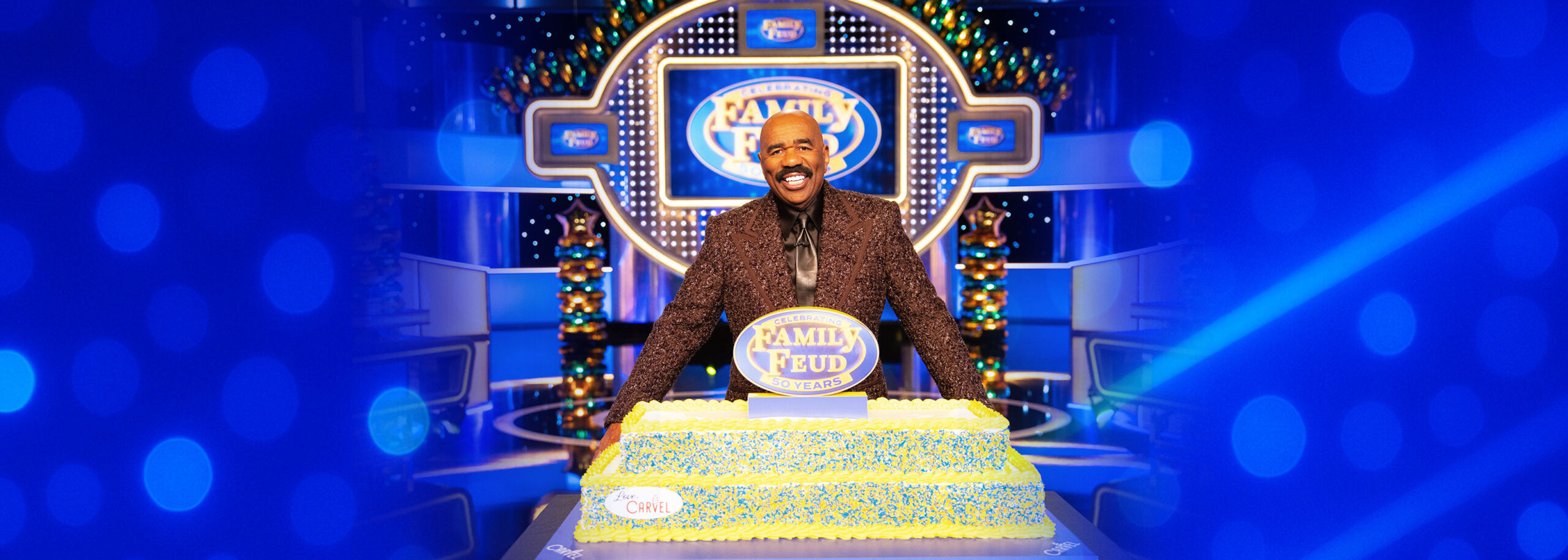 Custom Family Feud cake by Carvel